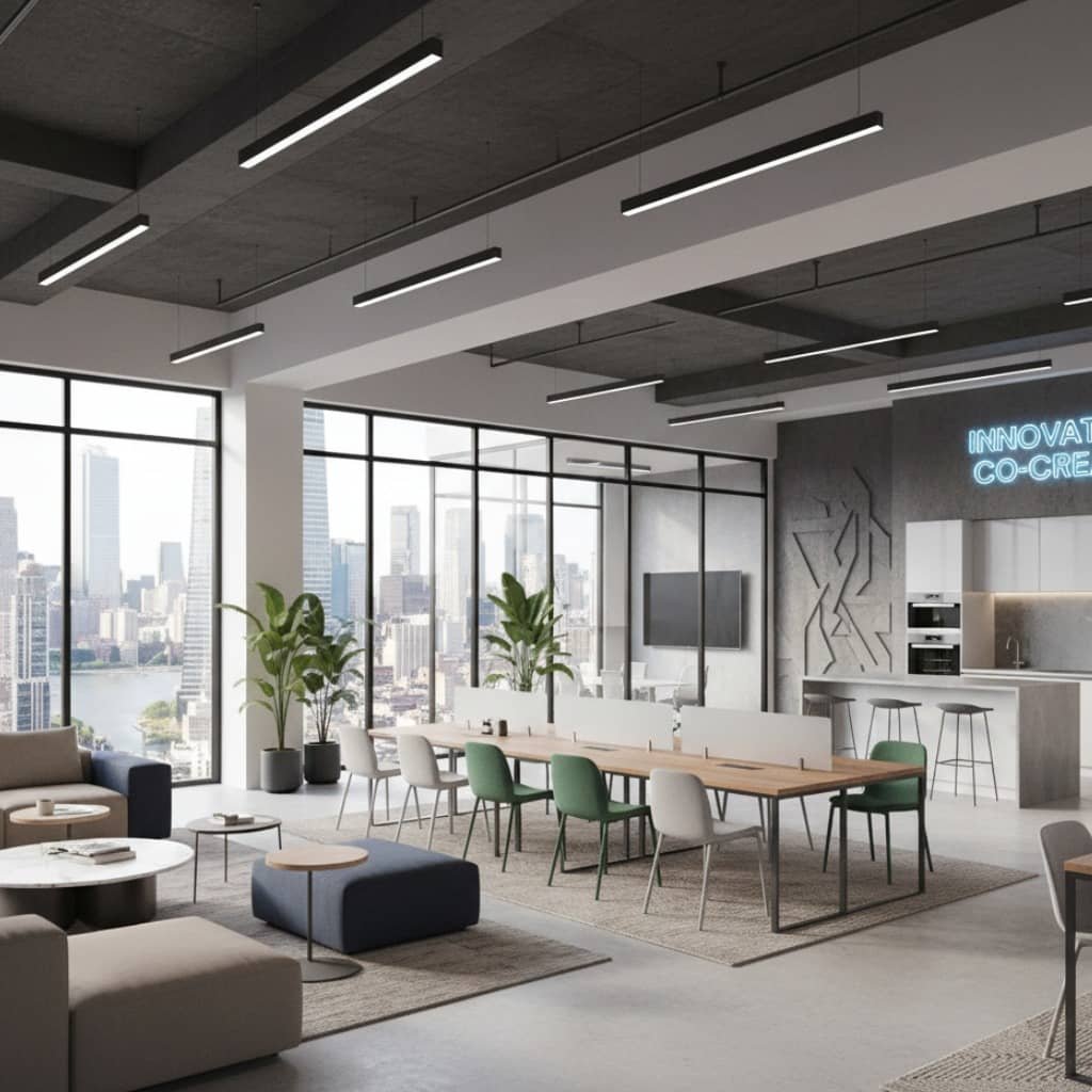 Trendy co-working space