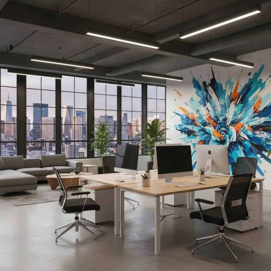 A refined and modern living space