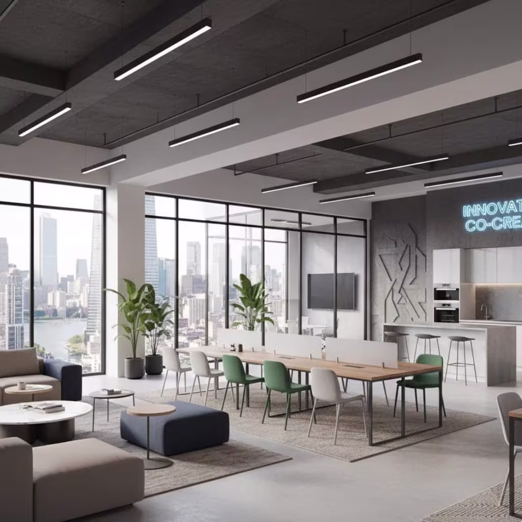 Trendy co-working space