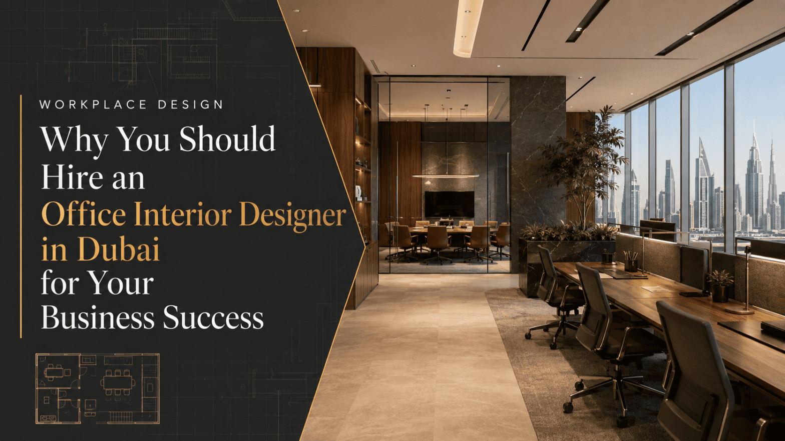 Why You Should Hire an Office Interior Designer in Dubai for Your Business Success