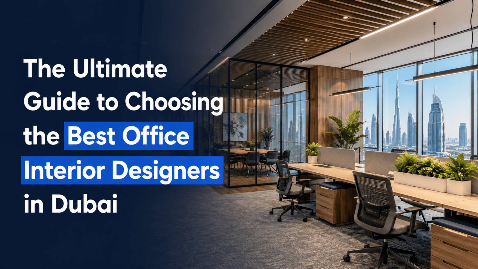 Best Office Interior Designers in Dubai