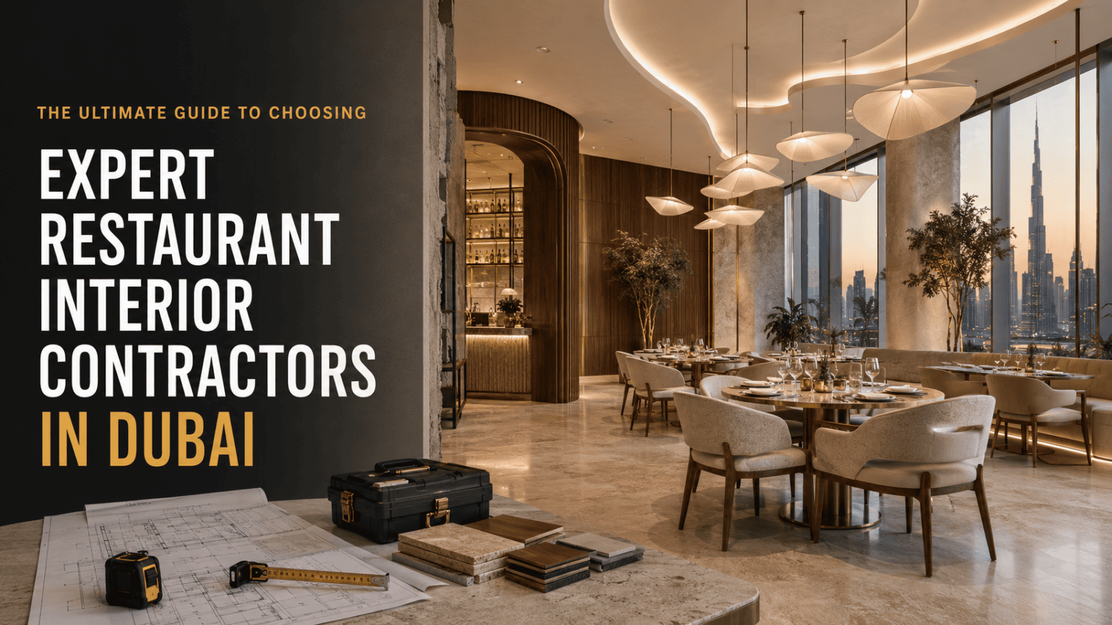Expert Restaurant Interior Contractors in Dubai