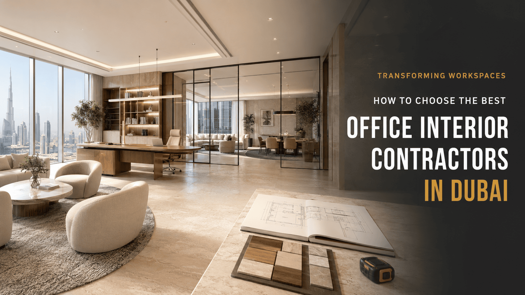 Transforming Workspaces: How to Choose the Best Office Interior Contractors in Dubai
