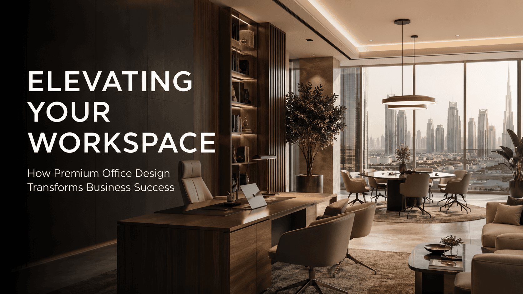 Elevating Your Workspace: How a Premium Office Interior Design Company in Dubai Transforms Business Success