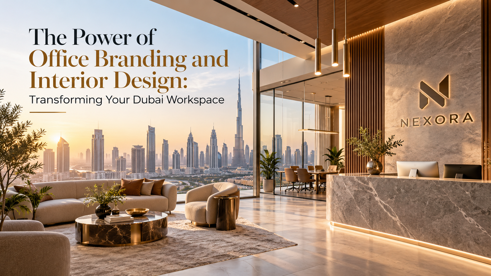 The Power of Office Branding and Interior Design: Transforming Your Dubai Workspace