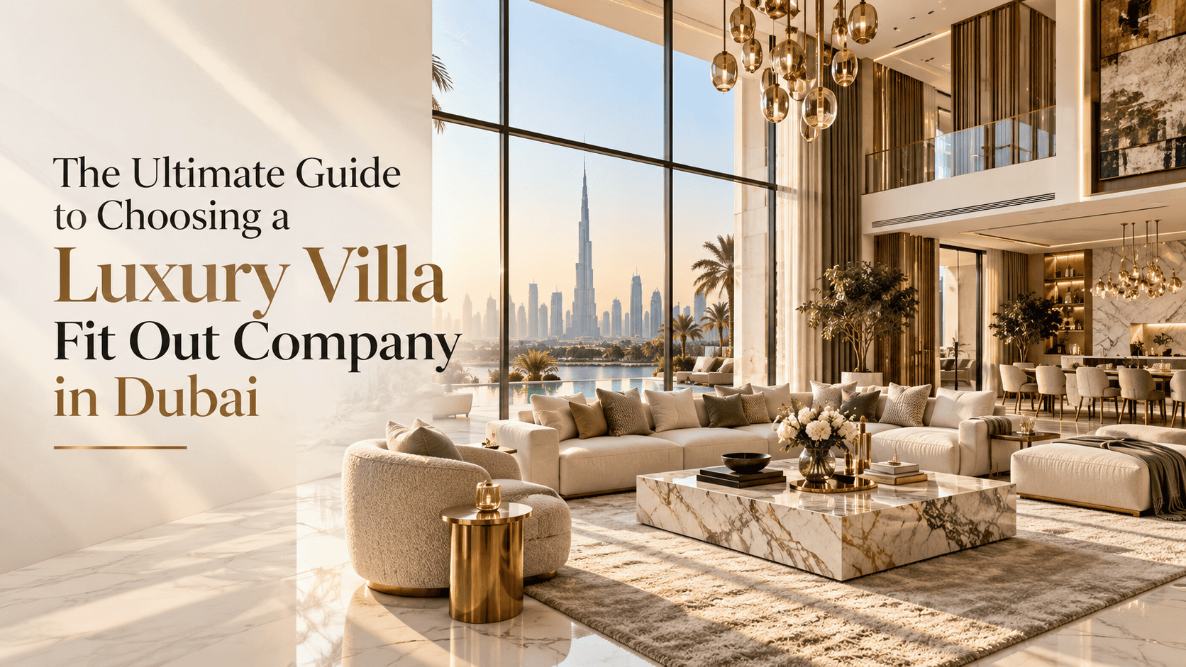 The Ultimate Guide to Choosing a Luxury Villa Fit Out Company in Dubai