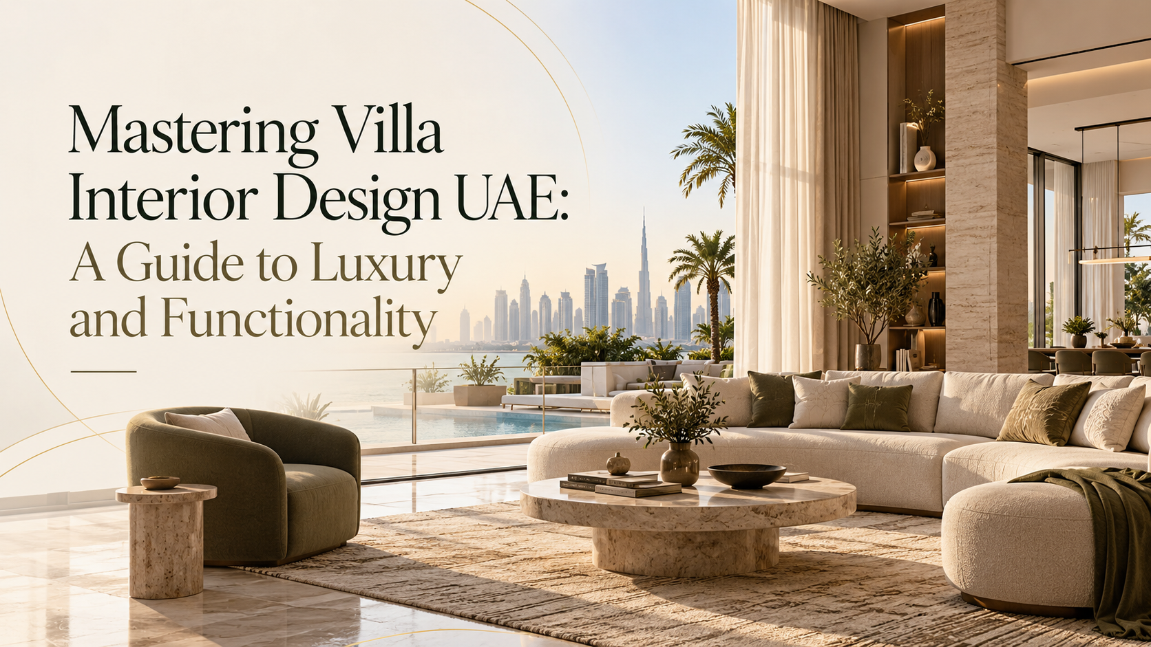 Mastering Villa Interior Design UAE: A Guide to Luxury and Functionality